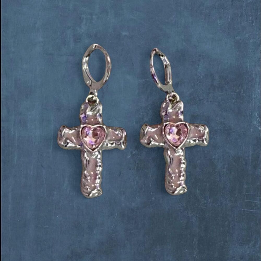 Unbranded Women's Silver and Pink Jewellery